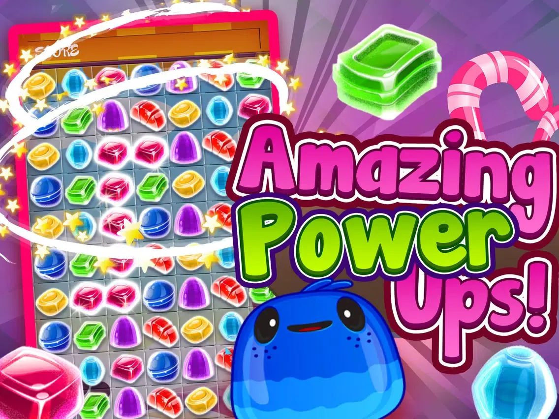 Captures d'écran de Candy Swap - sweetest star and match-3 angry juice heroes swap free iPad 