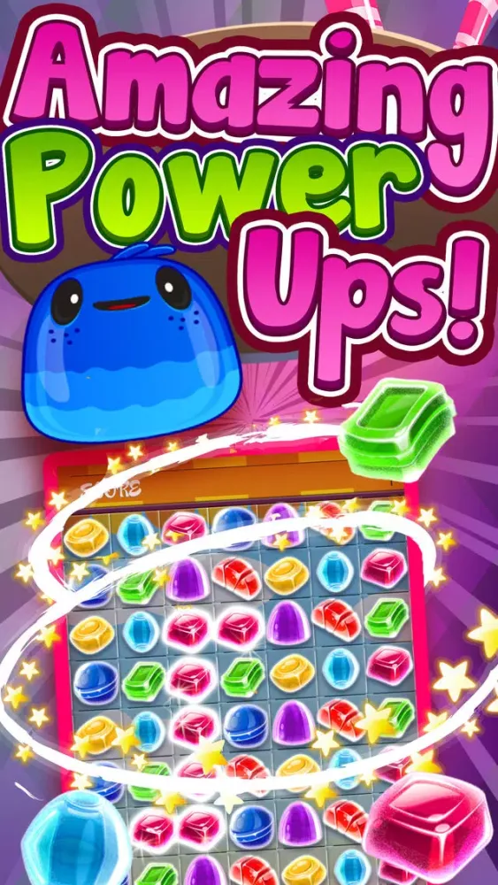 Captures d'écran de Candy Swap - sweetest star and match-3 angry juice heroes swap free