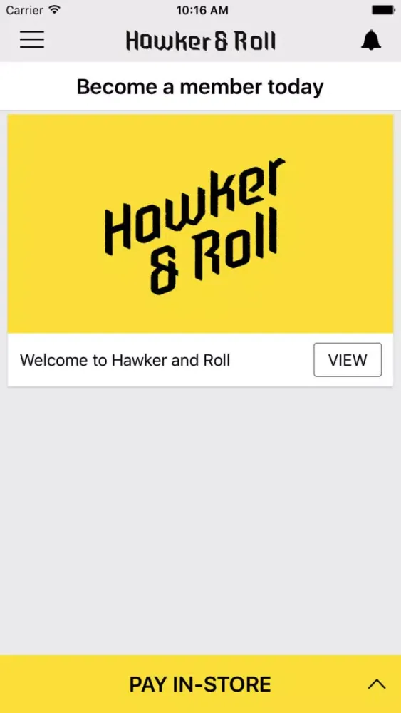 Ảnh chụp màn hình của Hawker and Roll