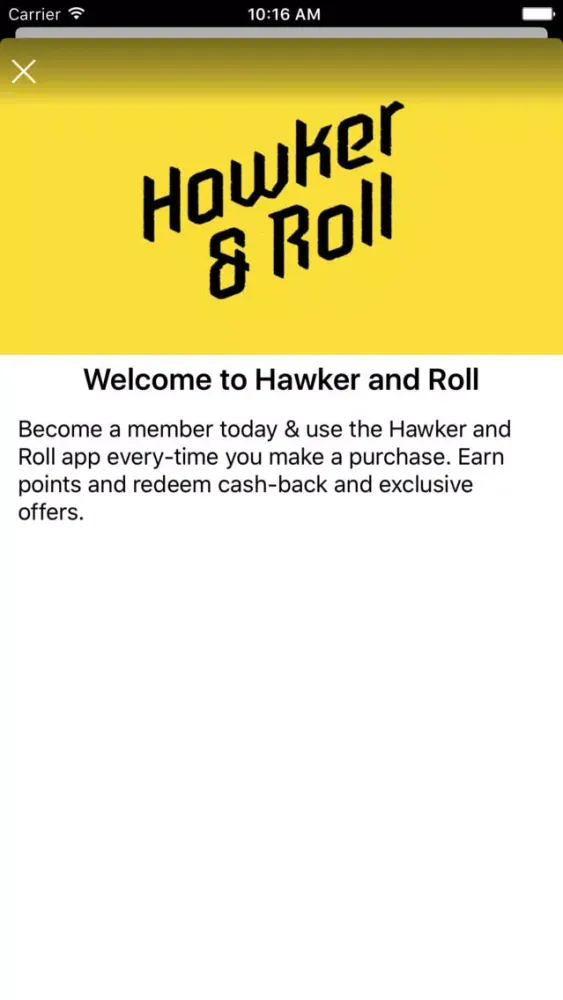 Ảnh chụp màn hình của Hawker and Roll