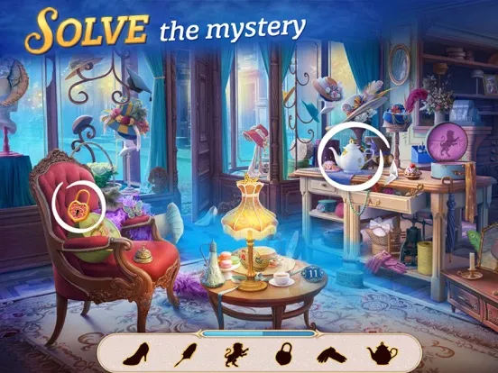 Tangkapan skrin Seekers Notes: Hidden Objects iPad 