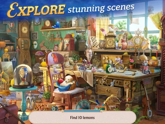 Tangkapan skrin Seekers Notes: Hidden Objects iPad 