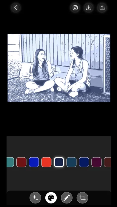 Outline Photo to Sketch Editor স্ক্রিনশট