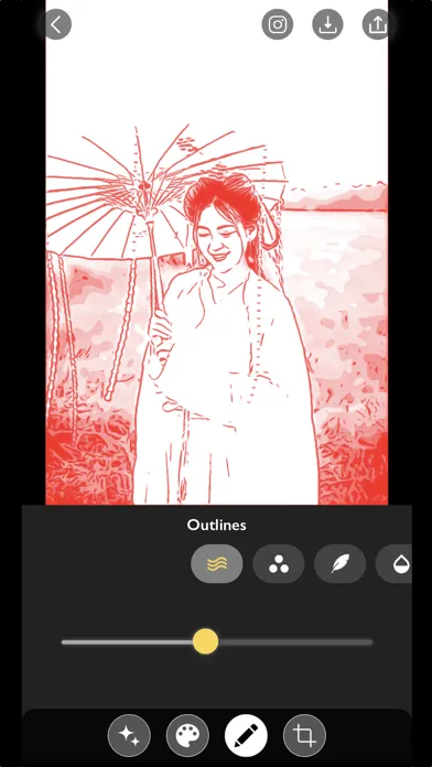 Outline Photo to Sketch Editor স্ক্রিনশট