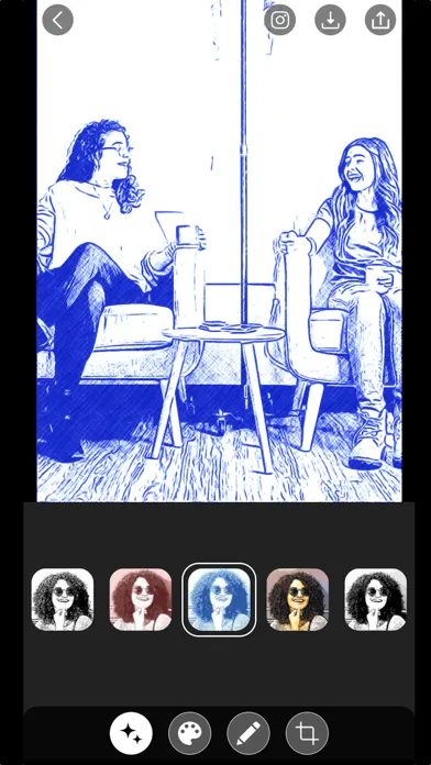 Outline Photo to Sketch Editor স্ক্রিনশট
