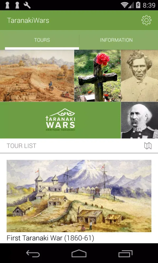 Captures d'écran de Taranaki Wars