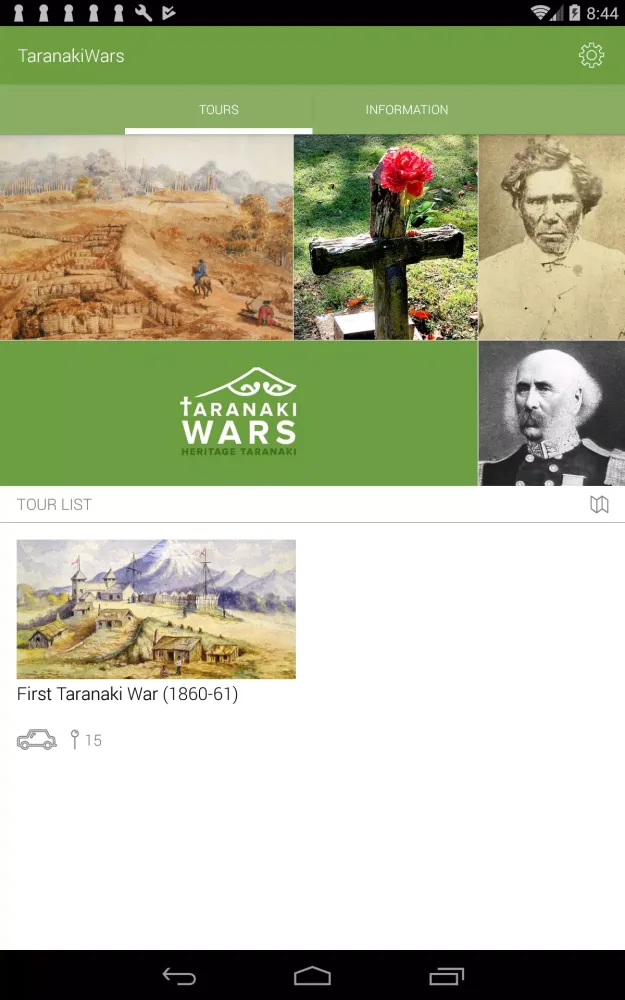 Captures d'écran de Taranaki Wars