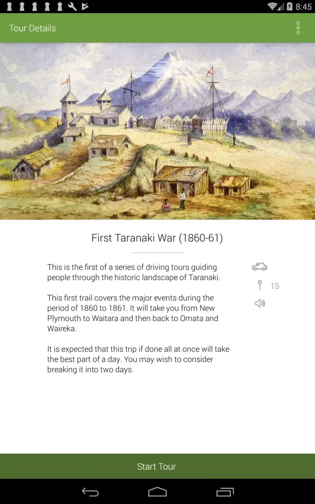 Captures d'écran de Taranaki Wars