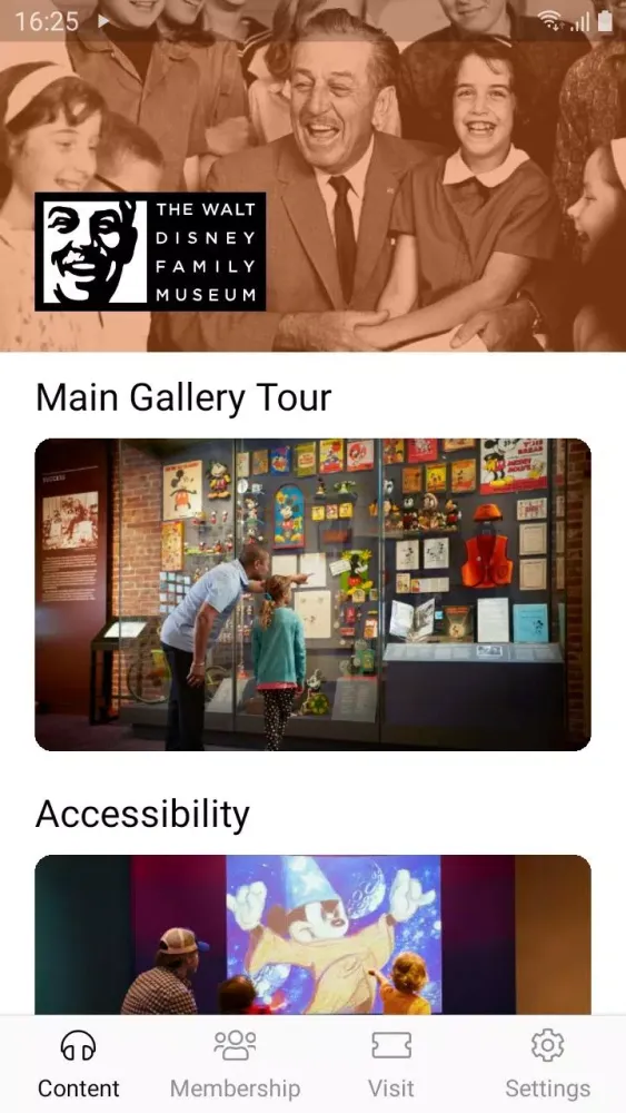 The Walt Disney Family Museum应用截图