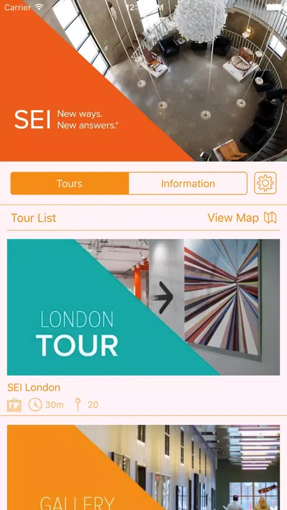 SEI Tours स्क्रीनशॉट