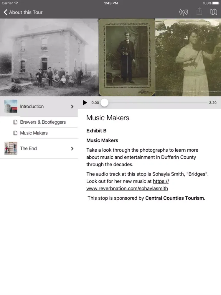 Dufferin County Museum & Archives iPad 应用截图