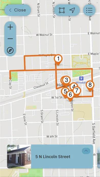 HistoricalTourist: Hinsdale 스크린샷