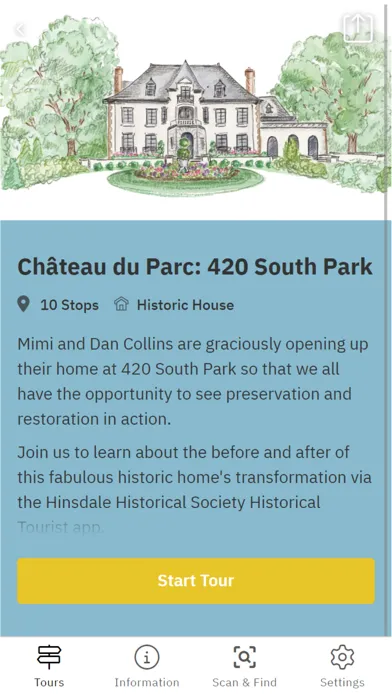 HistoricalTourist: Hinsdale 스크린샷