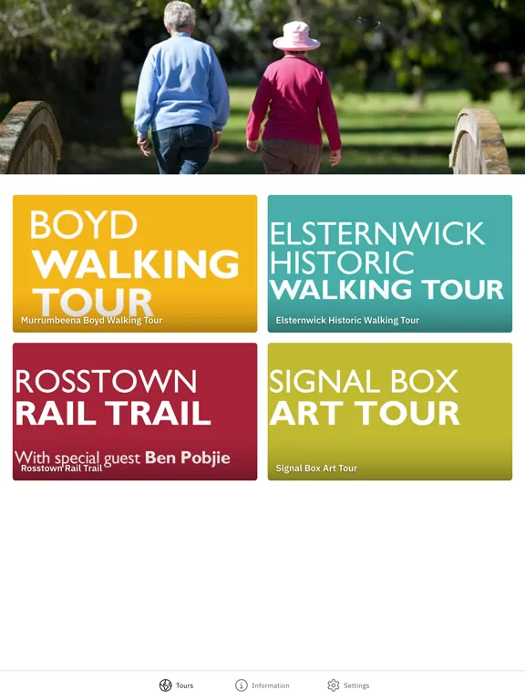 Glen Eira Walking Tours iPad  Screenshots