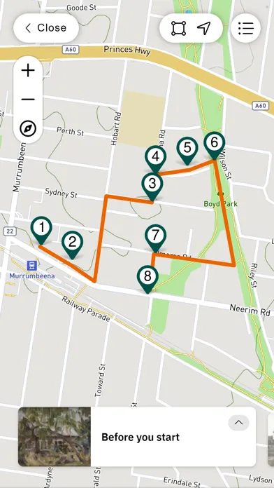 Glen Eira Walking Tours Screenshots