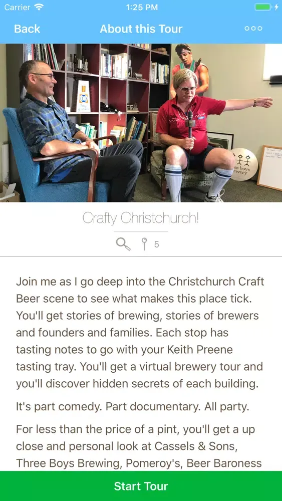 Captures d'écran de Keith Preene Craft Beer Tour