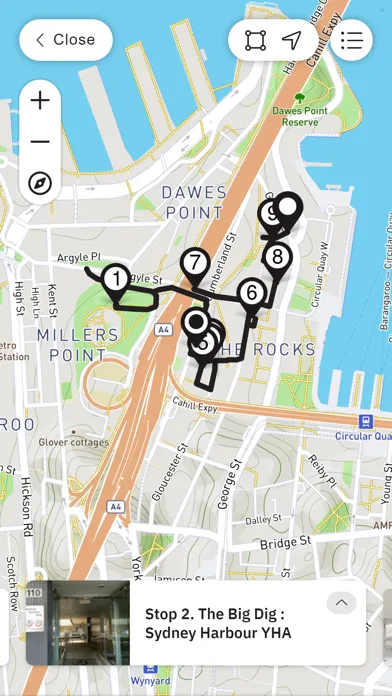 Скриншоты UNSW Walking Tours
