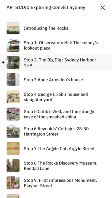 Скриншоты UNSW Walking Tours