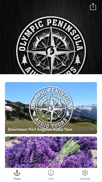 Screenshot di Olympic Peninsula Audio Tours