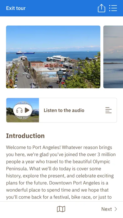 Screenshot di Olympic Peninsula Audio Tours