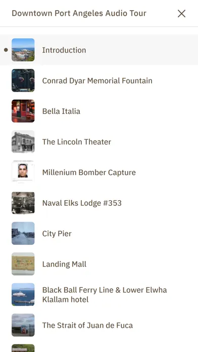 Screenshot di Olympic Peninsula Audio Tours