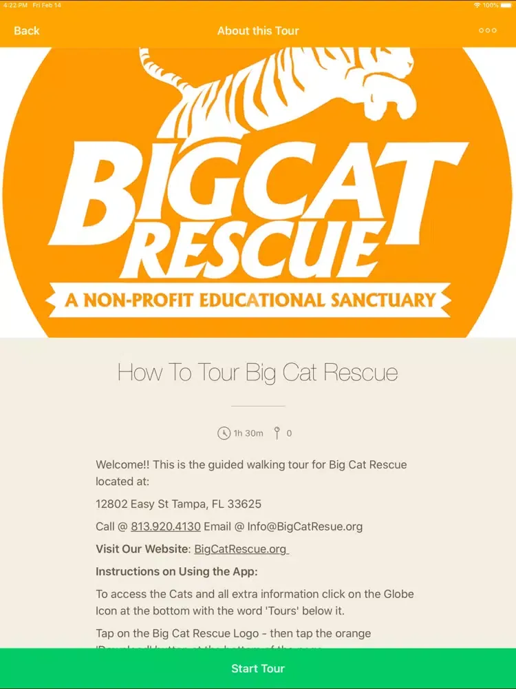 Big Cat Rescue App iPad  स्क्रीनशॉट