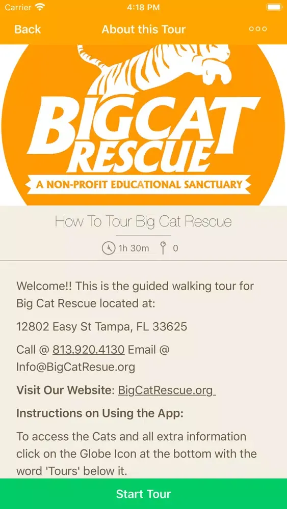 Big Cat Rescue App स्क्रीनशॉट