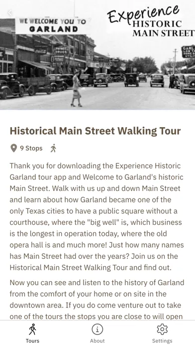 Capturas de pantalla de Experience Historic Garland