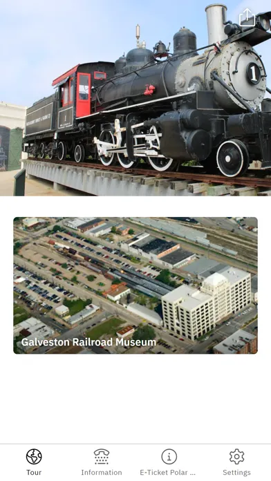Capturas de pantalla de Galveston Railroad Museum