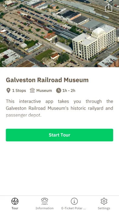 Capturas de pantalla de Galveston Railroad Museum