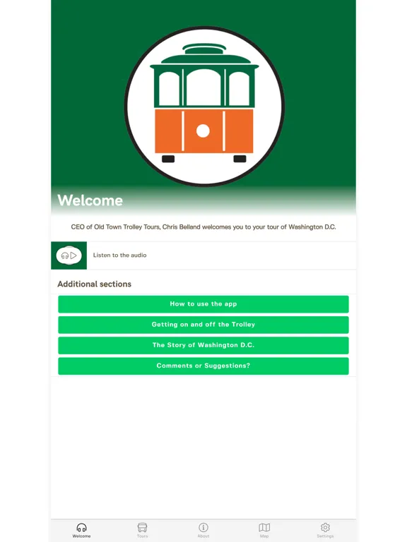 تصاویر DC Trolley Multi Language App iPad 