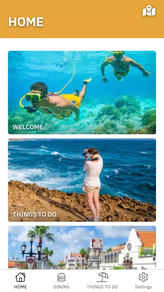 Capturas de pantalla de Discover Aruba