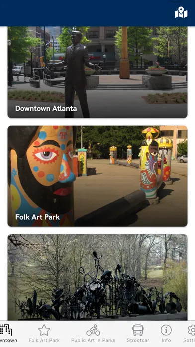 City of Atlanta Public Art 스크린샷