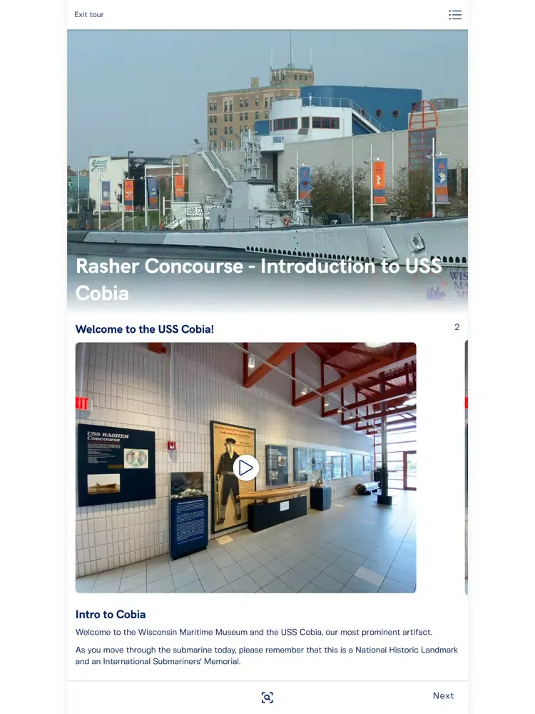 Wisconsin Maritime Musuem iPad  Screenshots