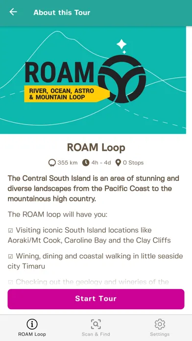ROAM Loop Ekran Görüntüleri