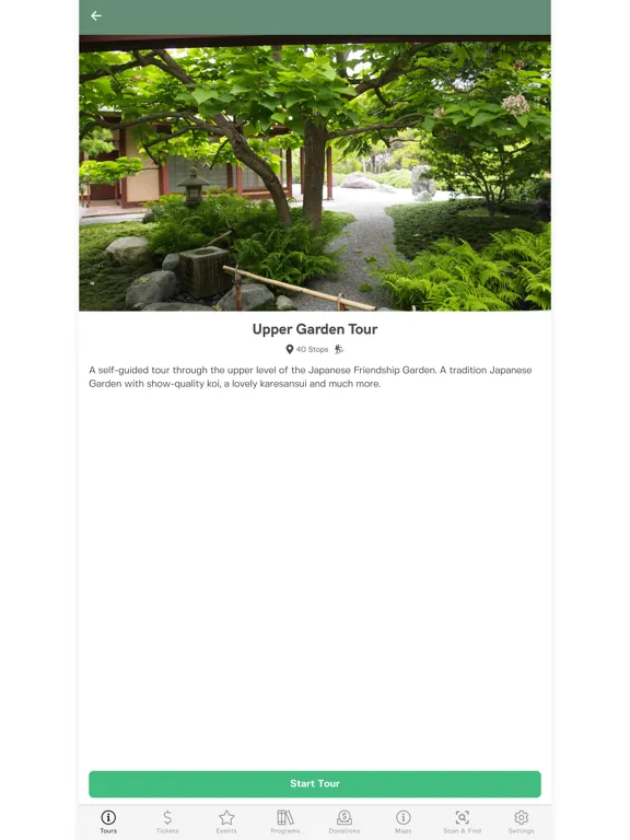 Japanese Friendship Garden iPad  스크린샷