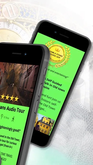 Captures d'écran de Gamla Stans Guide App