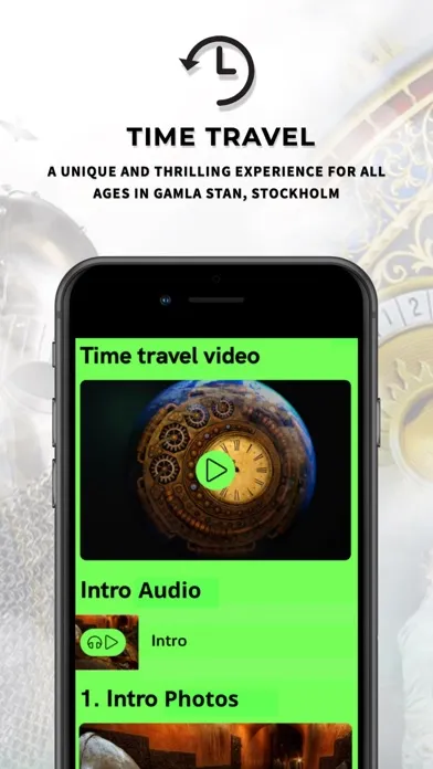 Captures d'écran de Gamla Stans Guide App