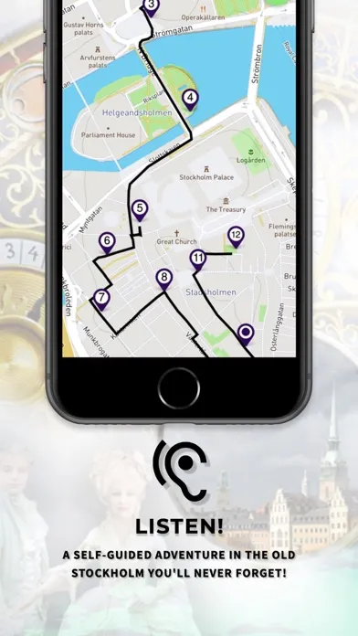 Captures d'écran de Gamla Stans Guide App