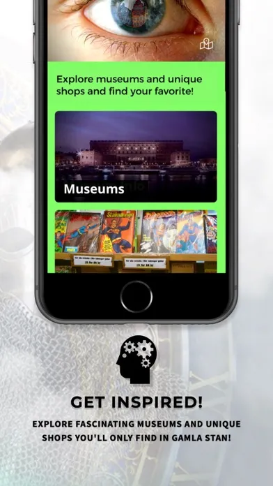 Captures d'écran de Gamla Stans Guide App