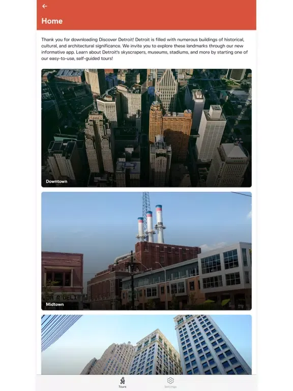 Discover Detroit! iPad  Screenshots