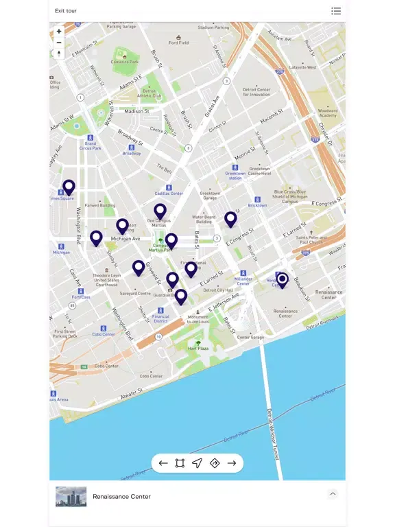 Discover Detroit! iPad  Screenshots