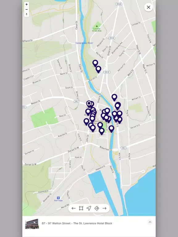 Capturas de tela do Port Hope Walking Tours iPad 