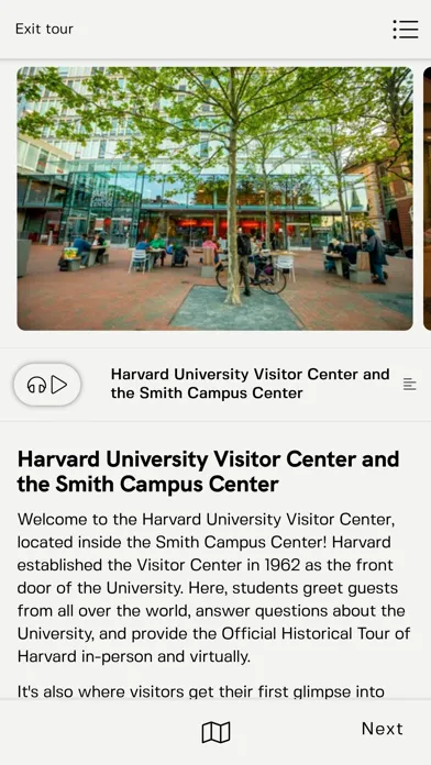 Visit Harvard Screenshots