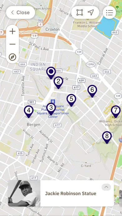 Ảnh chụp màn hình của Hudson County Walking Tours