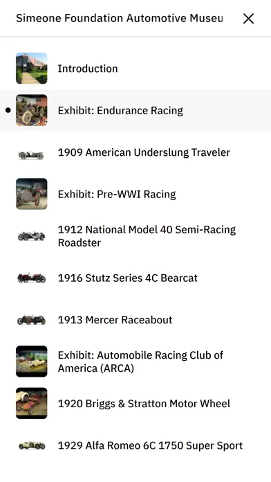 Zrzuty ekranu Simeone Automotive Museum
