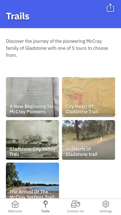 Ảnh chụp màn hình của Gladstone McCray Trails