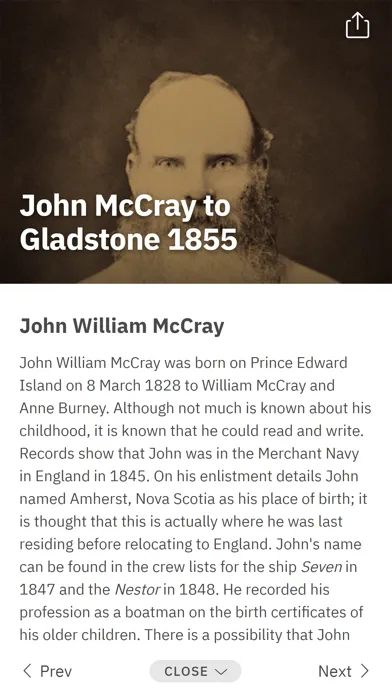 Ảnh chụp màn hình của Gladstone McCray Trails