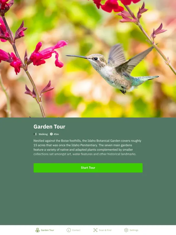 IBG Garden Tour iPad  Screenshots