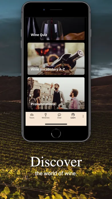 Tangkapan layar Taste Wine Guides